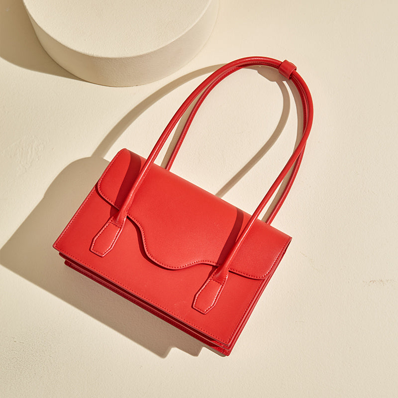 Véritable Cuir Rouge De Mariage Sac Femmes Western Style De Mariage Sac De Mariée