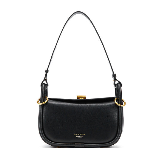 Première Couche de peau de Vache Femmes Rétro Oreiller Sac