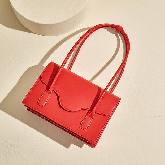Véritable Cuir Rouge De Mariage Sac Femmes Western Style De Mariage Sac De Mariée